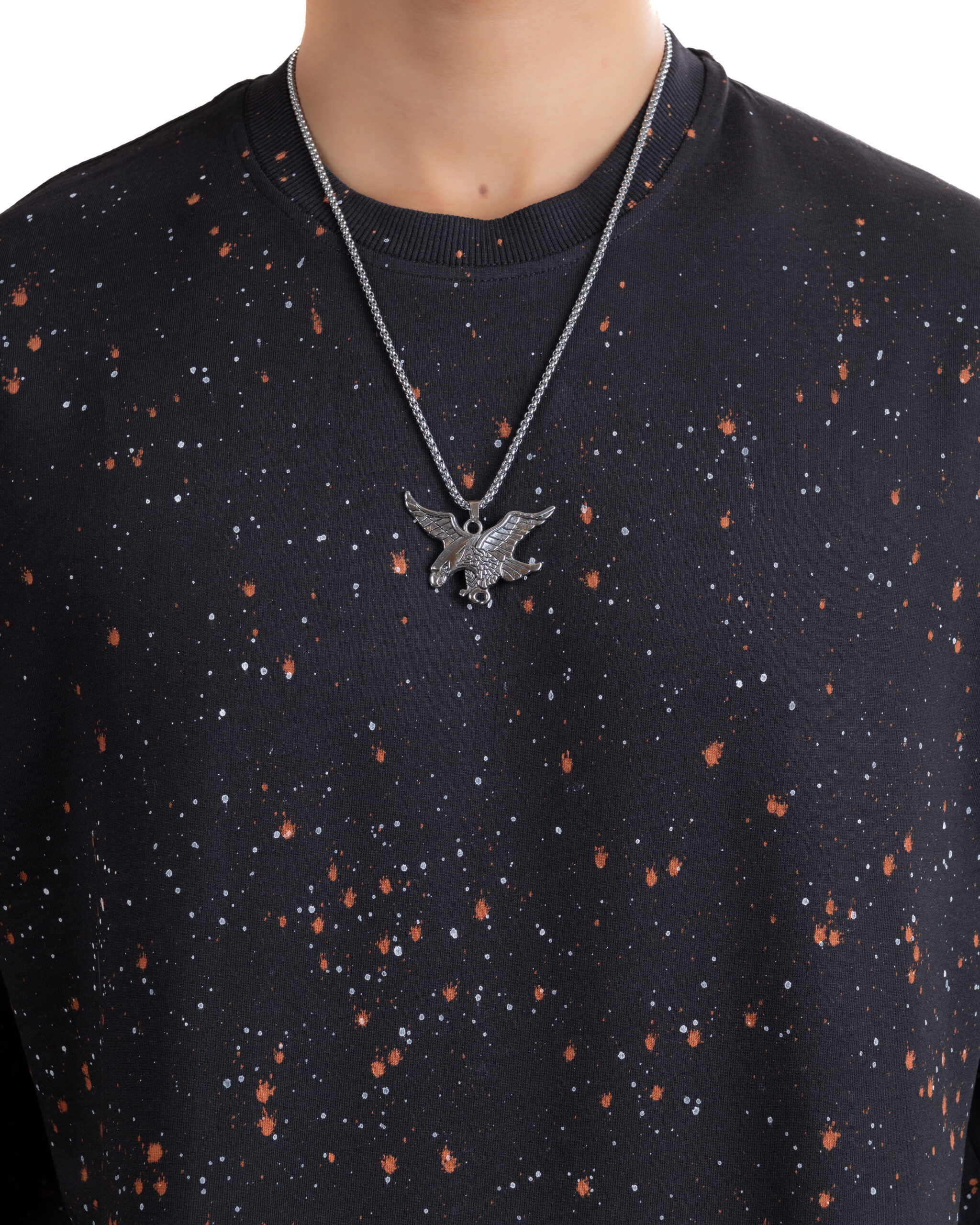 NIGHT Premium Splatter Oversized T-Shirt - Image 2